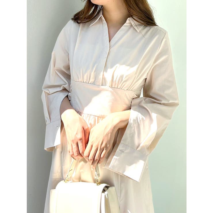 2WAYスリットスリーブシャツワンピース | MERCURYDUO | 詳細画像19 