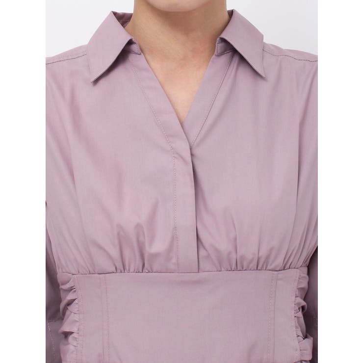 2WAYスリットスリーブシャツワンピース | MERCURYDUO | 詳細画像24 