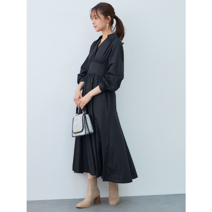 2WAYスリットスリーブシャツワンピース | MERCURYDUO | 詳細画像5 