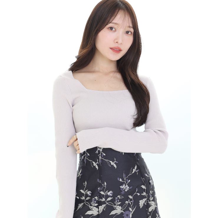 新品me&meニットケープ 3WAYケープ付きニット[品番：MKSW0052417]｜MERCURYDUO