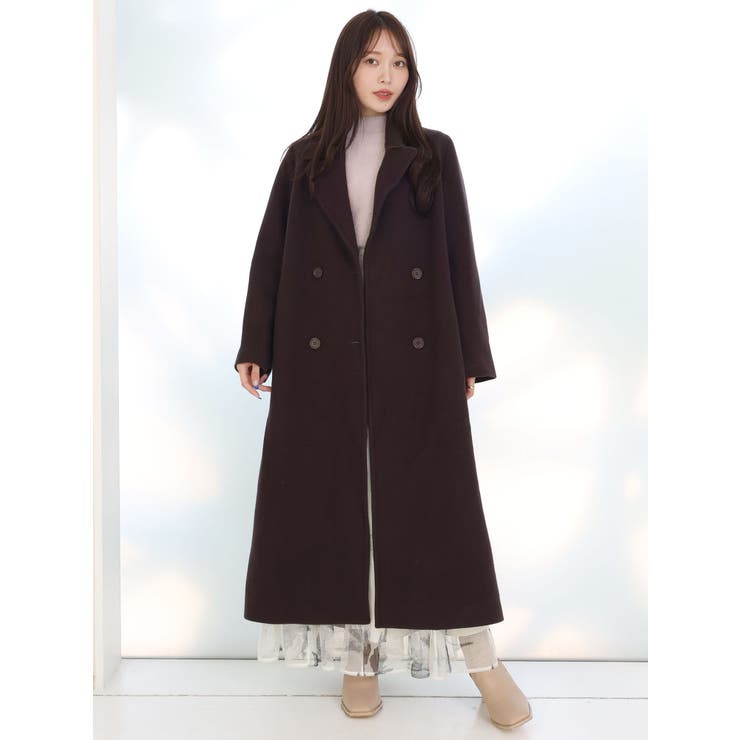 ウールチェスターコート[品番：MKSW0052432]｜MERCURYDUO