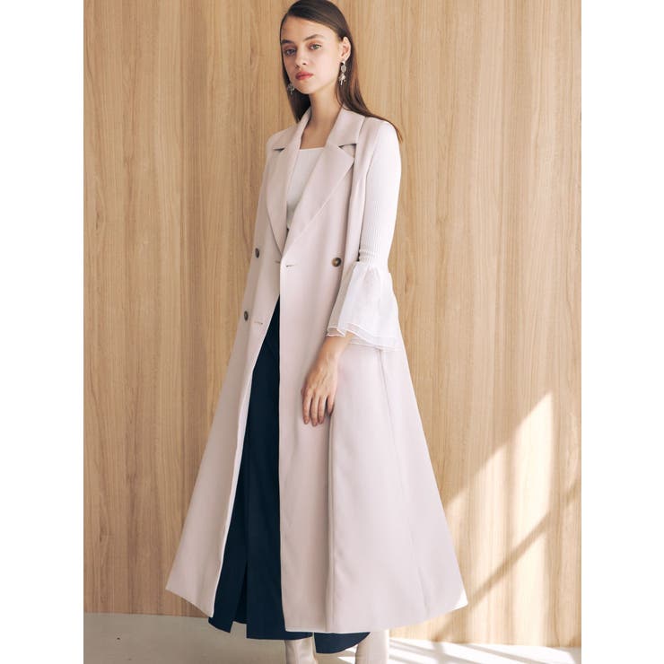 ハイウエストサイドバックルワイドパンツ[品番：MKSW0055118