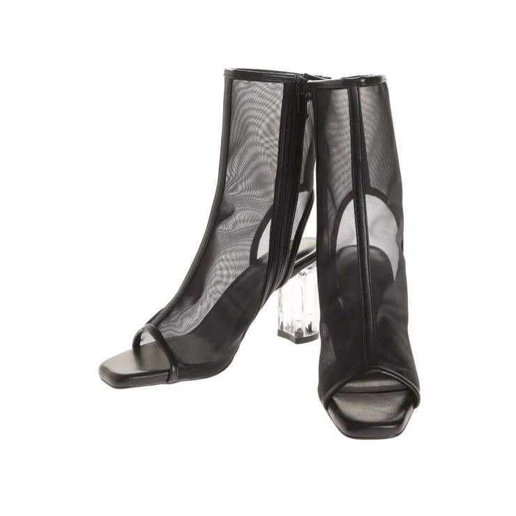 オープントゥメッシュブーツ | MERCURYDUO | 詳細画像9 