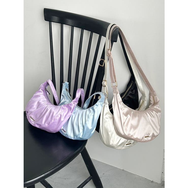 マリムーンショルダー　布良 マリムーンショルダー 布良 ハーフムーンショルダーバッグ (5色