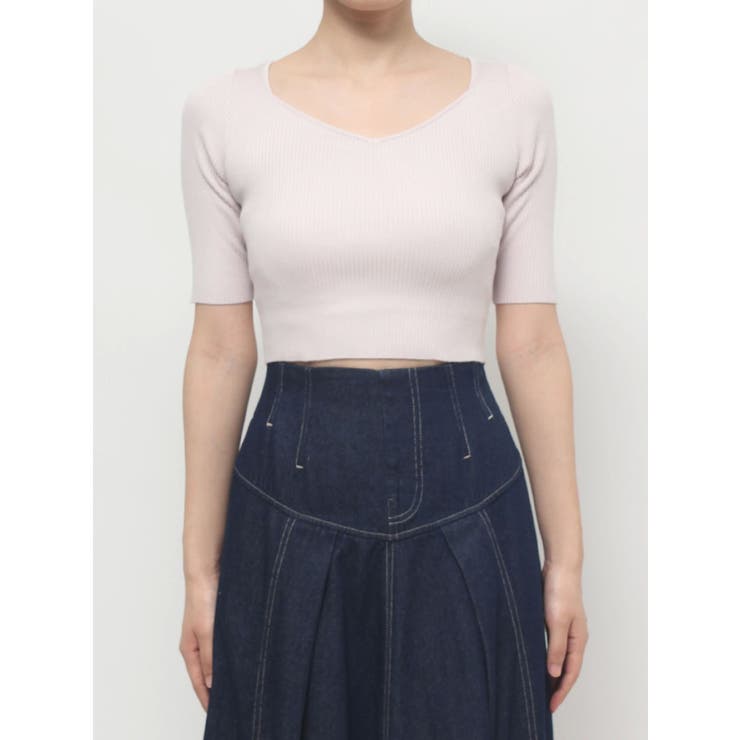 2WAY異素材BIGリボンニット | MERCURYDUO | 詳細画像21 