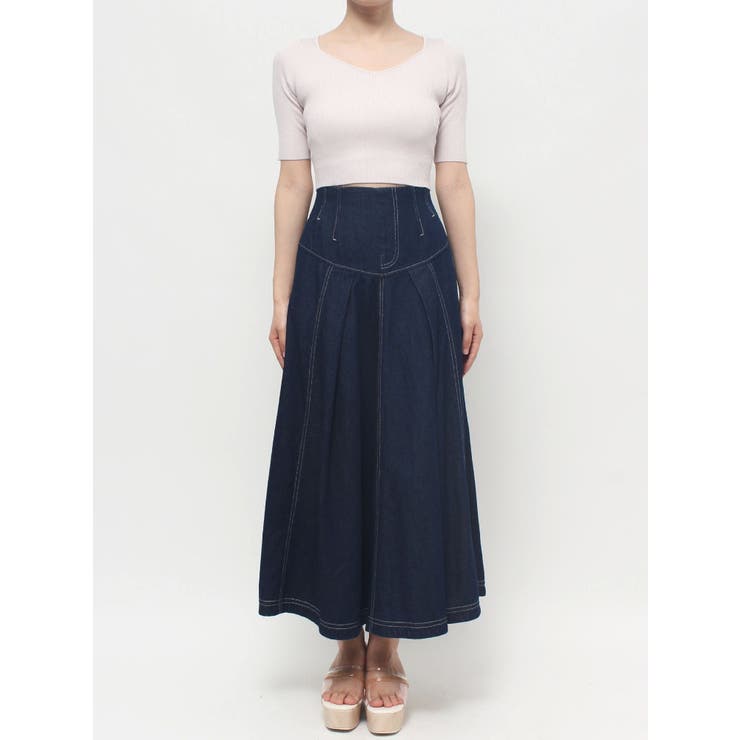 2WAY異素材BIGリボンニット | MERCURYDUO | 詳細画像29 