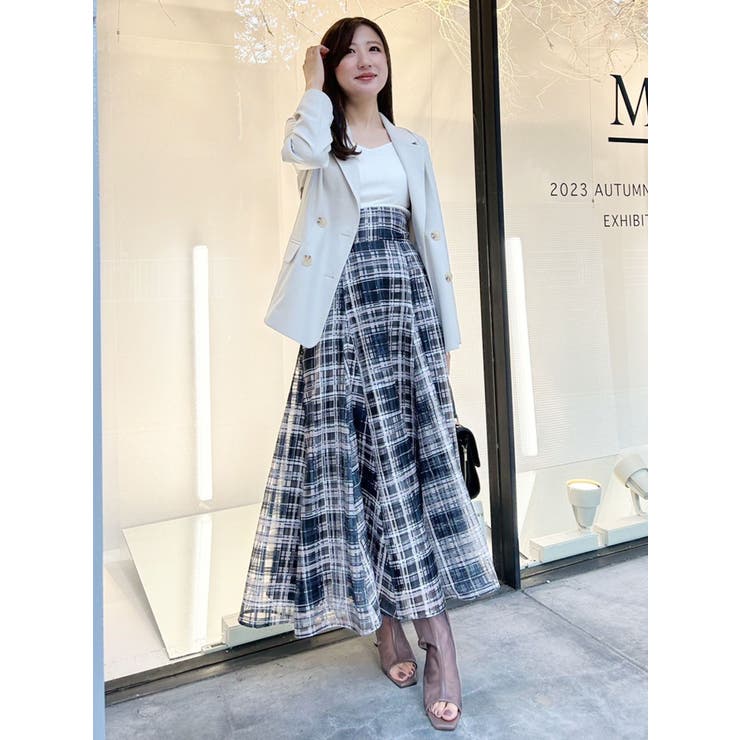 2WAY異素材BIGリボンニット | MERCURYDUO | 詳細画像8 