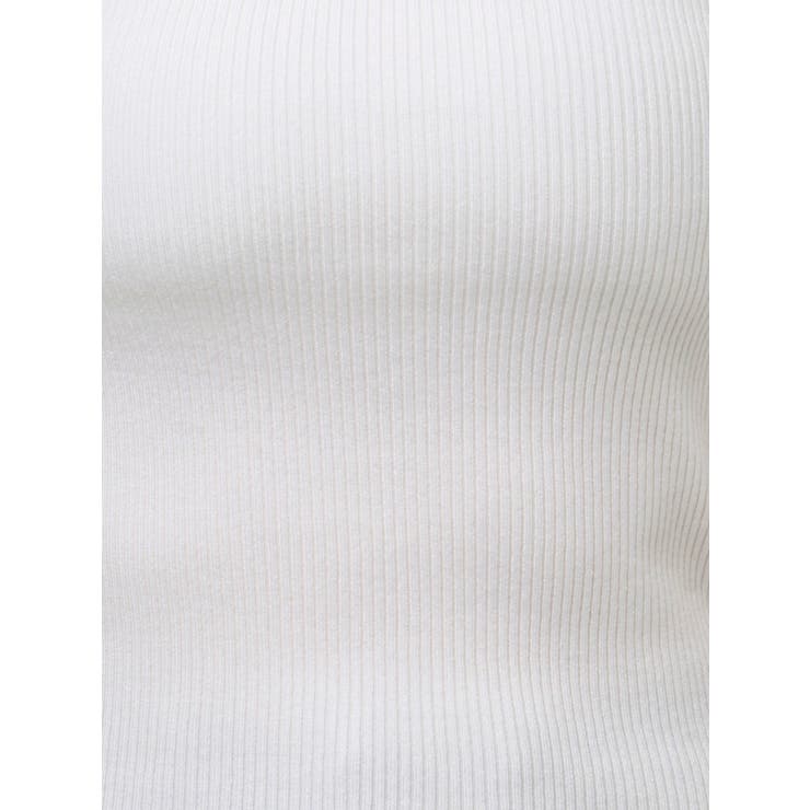 ナローストラップバックスリットリブニット | MERCURYDUO | 詳細画像24 