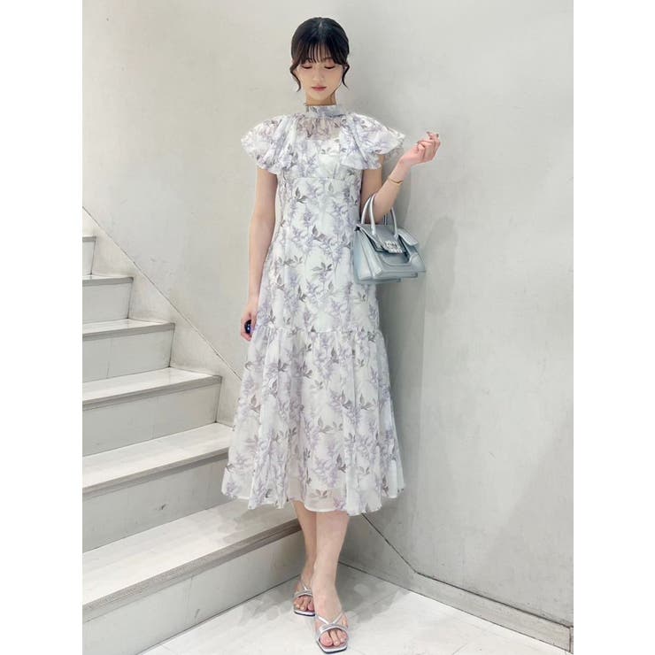 【これからの季節に♪】DIOR ワンピース パウダーサテンシャーリングワンピース/洗える(ワンピース
