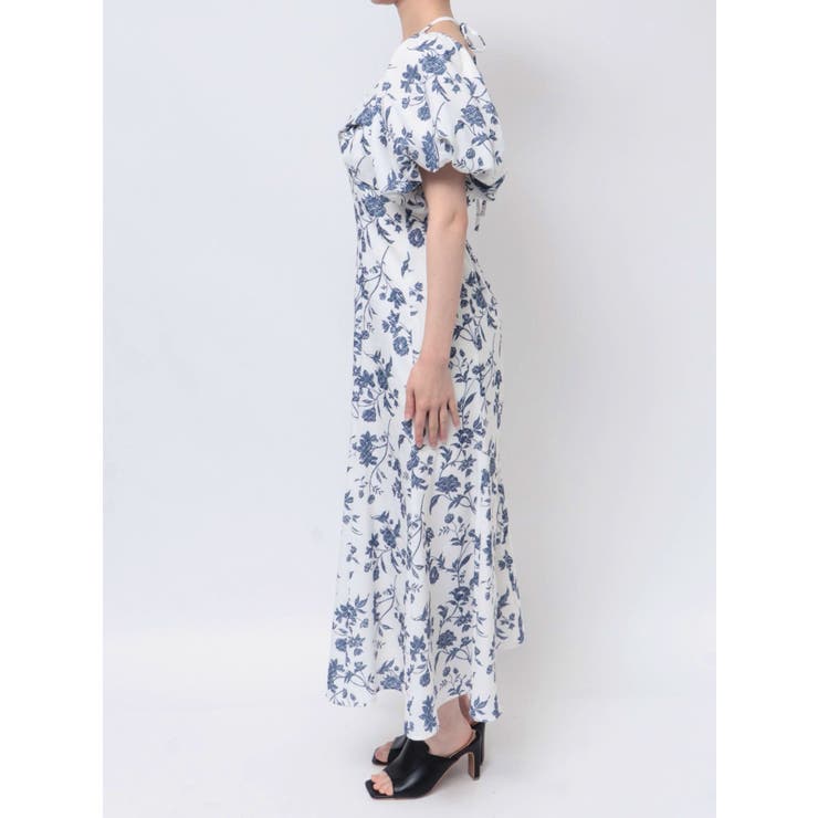 花柄キャミレイヤードライクワンピース[品番：MKSW0058611