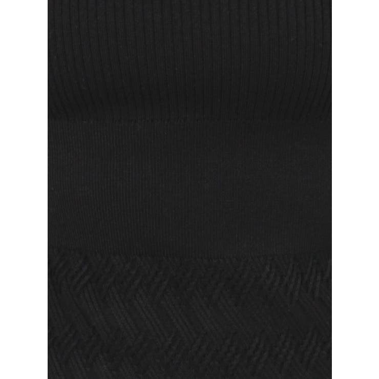 バイカラーシースルーヘムニットワンピース | MERCURYDUO | 詳細画像29 