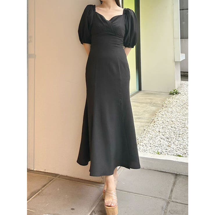 リネンバルーンスリーブワンピース｜nest Robe / CONFECT ONLINE