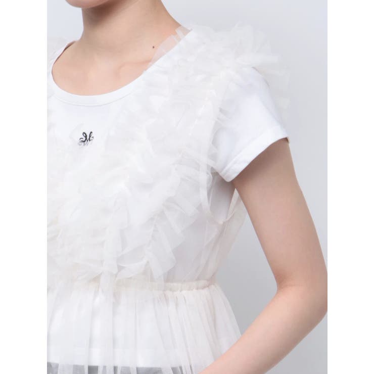 チュールフリルチュニックブラウス | MERCURYDUO | 詳細画像25