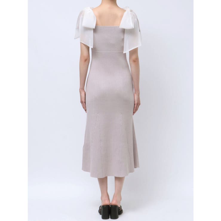 ショルダーリボンニットワンピース | MERCURYDUO | 詳細画像14 