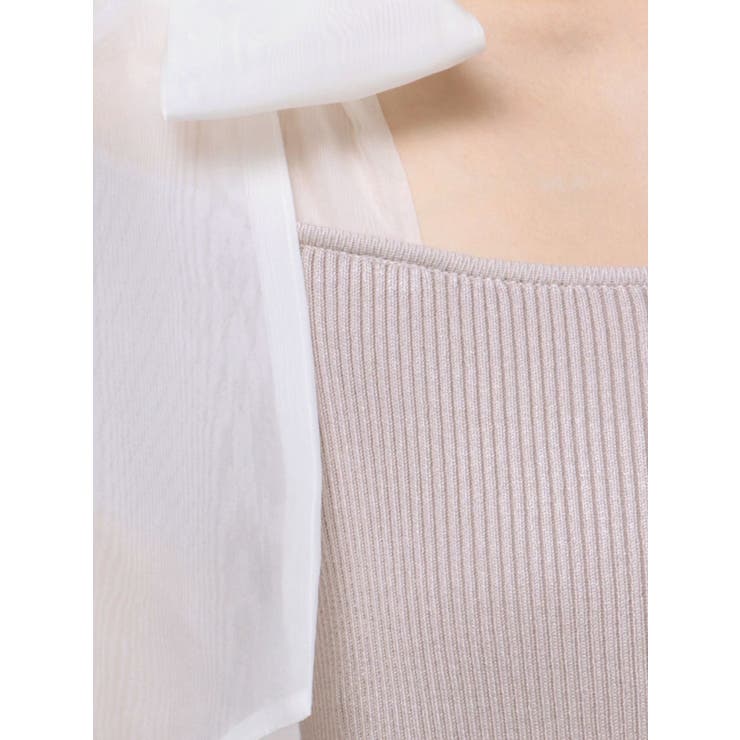 ショルダーリボンニットワンピース | MERCURYDUO | 詳細画像26 