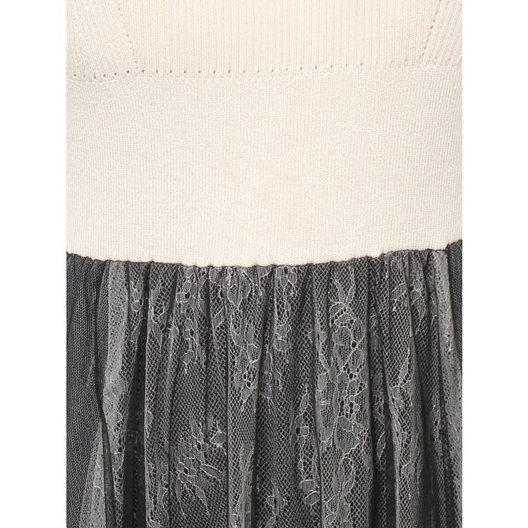 チュールドッキングオープンショルダーワンピース | MERCURYDUO | 詳細画像41 