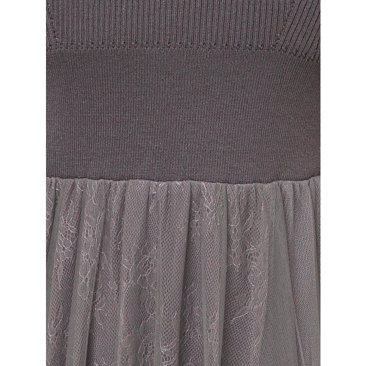 チュールドッキングオープンショルダーワンピース | MERCURYDUO | 詳細画像44 