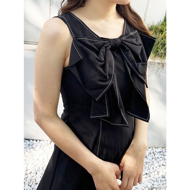 ビックリボンタイプライターワンピース | MERCURYDUO | 詳細画像11 