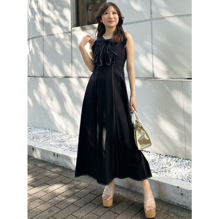 ビックリボンタイプライターワンピース | MERCURYDUO | 詳細画像8 