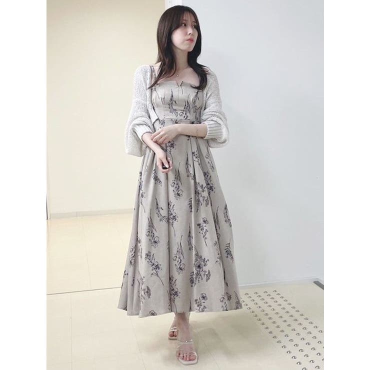 リネンライクバックレースアップキャミワンピース | MERCURYDUO | 詳細画像29 