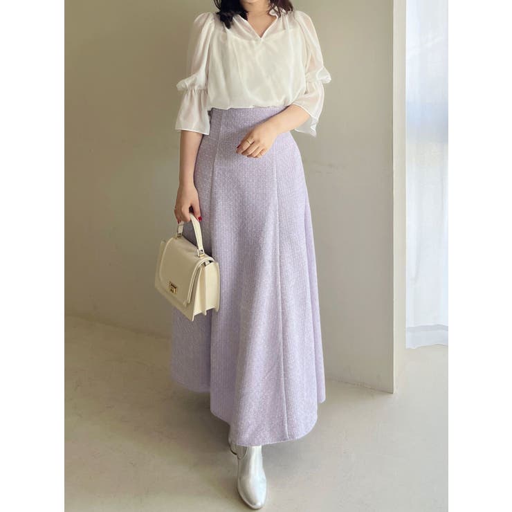 Rouge vif la cle｜【一部店舗限定】シアーキャンディースリーブ