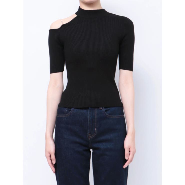 ショルダーパールチェーンニット | MERCURYDUO | 詳細画像28 