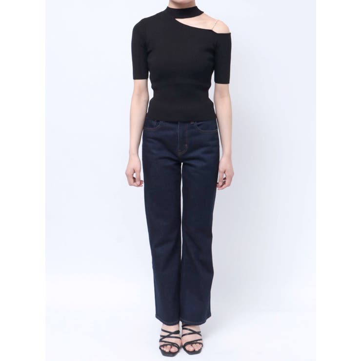 ショルダーパールチェーンニット | MERCURYDUO | 詳細画像29 