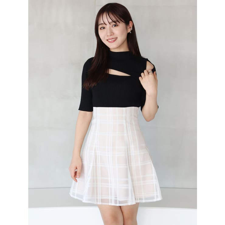 2WAYカットアウトニット | MERCURYDUO | 詳細画像19 