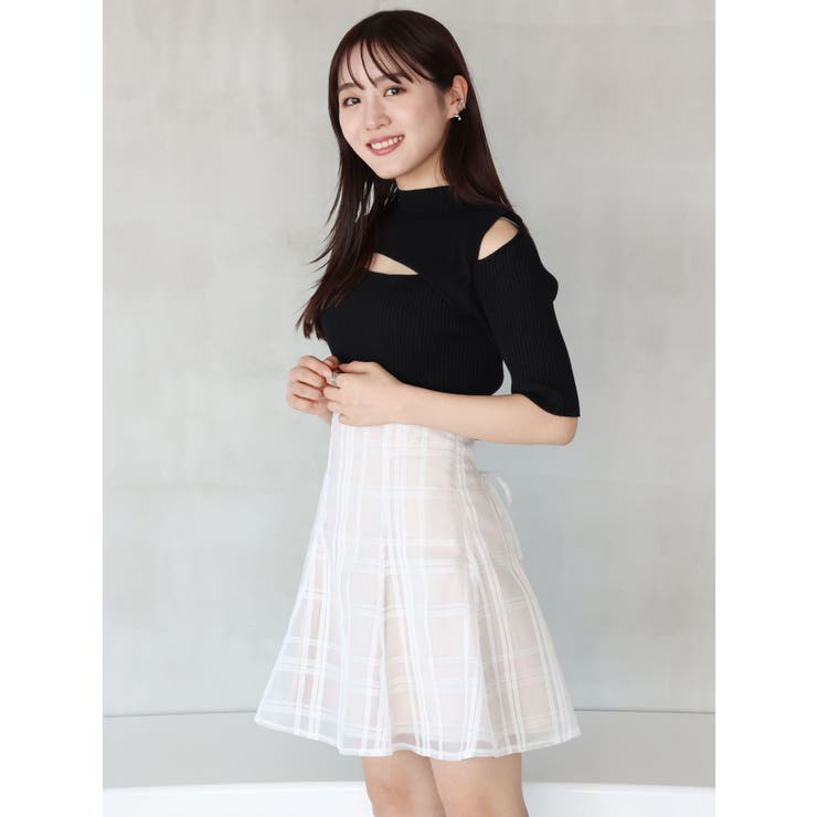 2WAYカットアウトニット | MERCURYDUO | 詳細画像20 