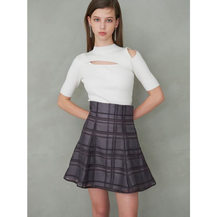 2WAYカットアウトニット | MERCURYDUO | 詳細画像3 