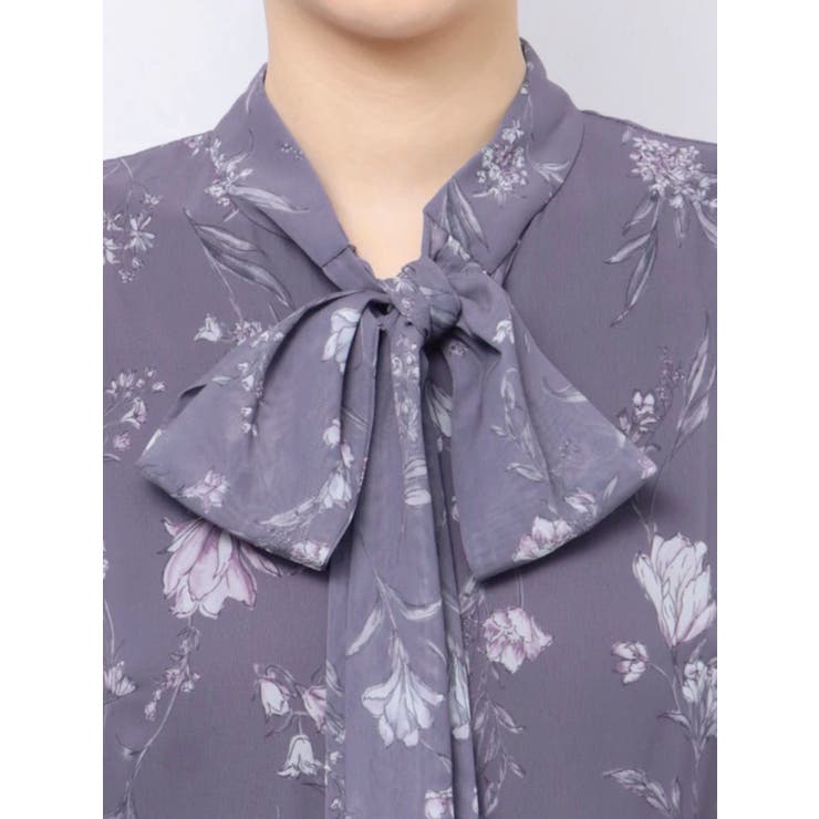 花柄プリーツティアードワンピース | MERCURYDUO | 詳細画像48 