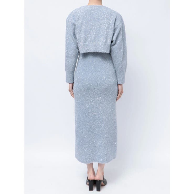 ラメシャギーカーデセットキャミニットワンピース | MERCURYDUO | 詳細画像43 