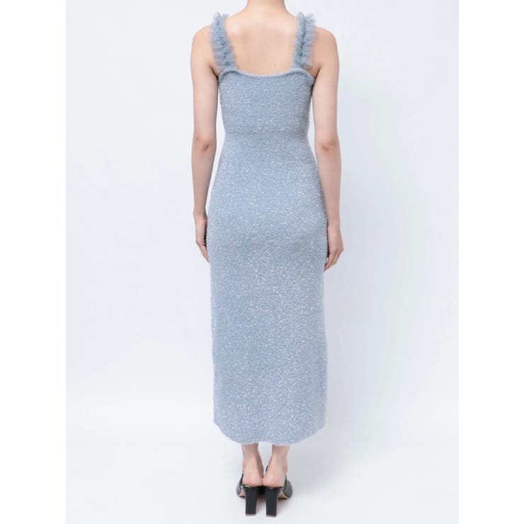 ラメシャギーカーデセットキャミニットワンピース | MERCURYDUO | 詳細画像49 