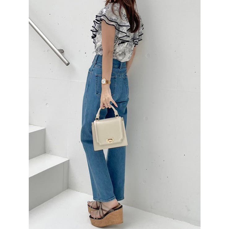 ハイウエストストレートストレッチデニム | MERCURYDUO | 詳細画像22 