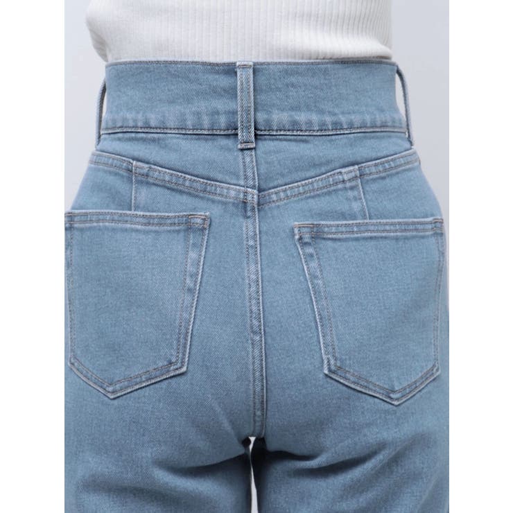 ハイウエストストレートストレッチデニム | MERCURYDUO | 詳細画像28 