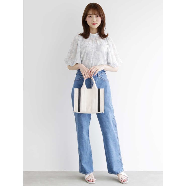 ハイウエストストレートストレッチデニム | MERCURYDUO | 詳細画像5 