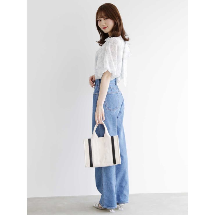 ハイウエストストレートストレッチデニム | MERCURYDUO | 詳細画像7 