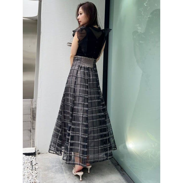 スパンコールレーススカート | MERCURYDUO | 詳細画像32 