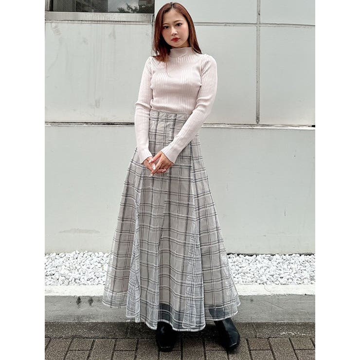 スパンコールレーススカート | MERCURYDUO | 詳細画像33 