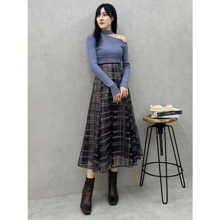 スパンコールレーススカート | MERCURYDUO | 詳細画像39 