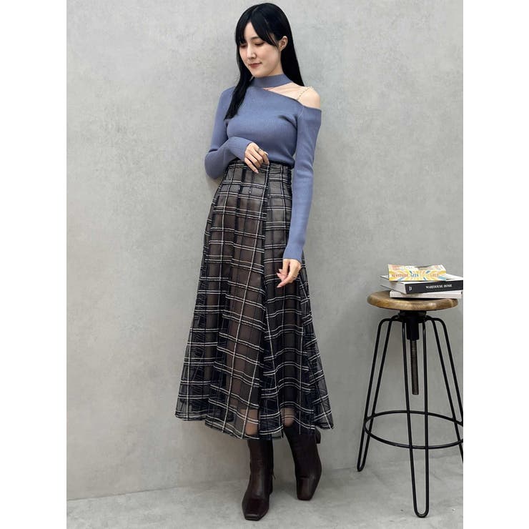 スパンコールレーススカート | MERCURYDUO | 詳細画像40 