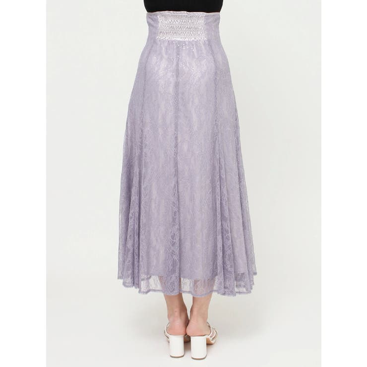 スパンコールレーススカート | MERCURYDUO | 詳細画像44 