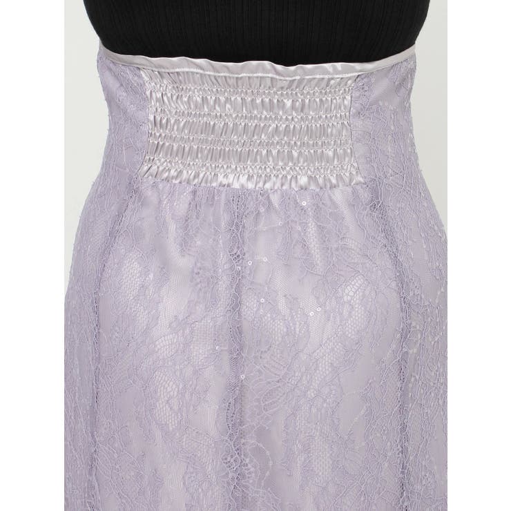 スパンコールレーススカート | MERCURYDUO | 詳細画像45 