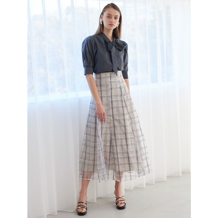 スパンコールレーススカート | MERCURYDUO | 詳細画像8 