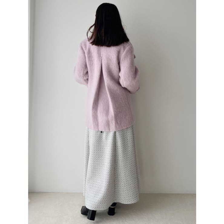 メタルパーツダブル切り替えスクエアトゥブーツ | MERCURYDUO | 詳細画像10 