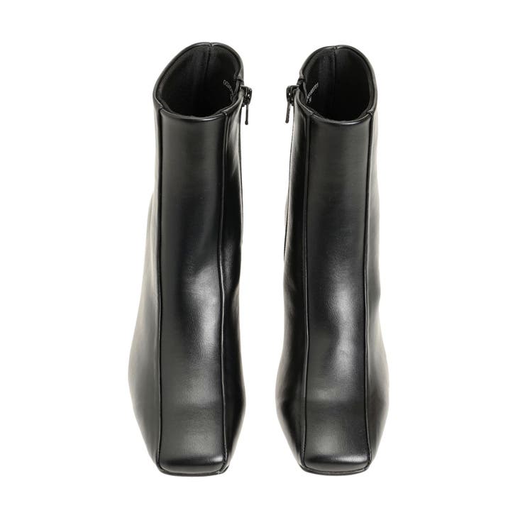 メタルパーツダブル切り替えスクエアトゥブーツ | MERCURYDUO | 詳細画像11 