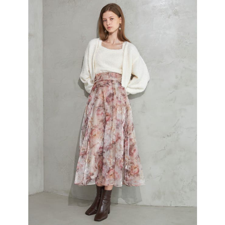 メタルパーツダブル切り替えスクエアトゥブーツ | MERCURYDUO | 詳細画像3 