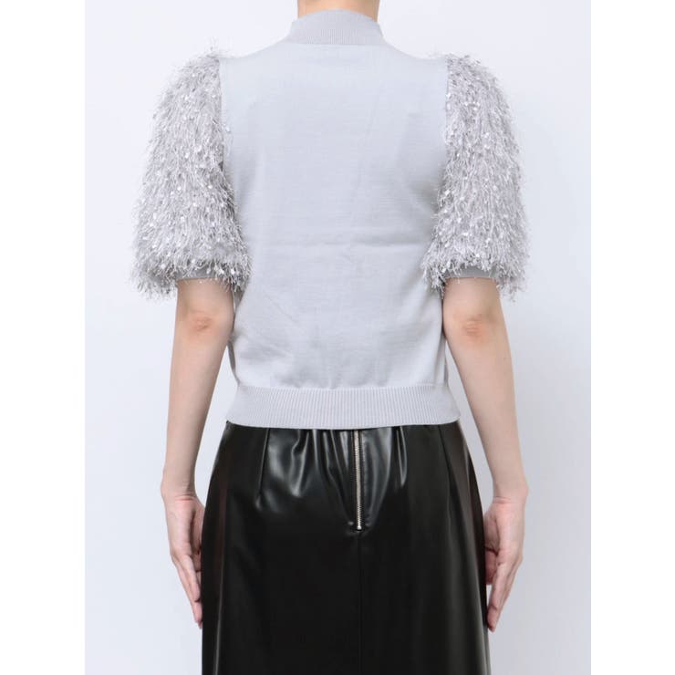 フェザースリーブニット | MERCURYDUO | 詳細画像12 