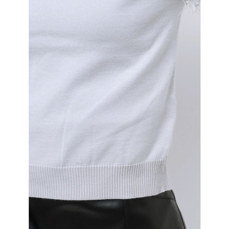 フェザースリーブニット | MERCURYDUO | 詳細画像15 