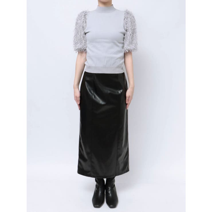 フェザースリーブニット | MERCURYDUO | 詳細画像17 